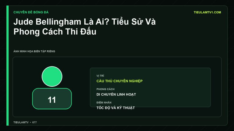 Minh họa Jude Bellingham Là Ai? Tiểu Sử Và Phong Cách Thi Đấu - Tiểu Lâm TV