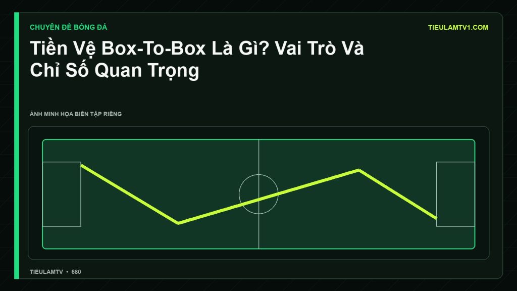 Minh họa Tiền Vệ Box-To-Box Là Gì? Vai Trò Và Chỉ Số Quan Trọng - Tiểu Lâm TV