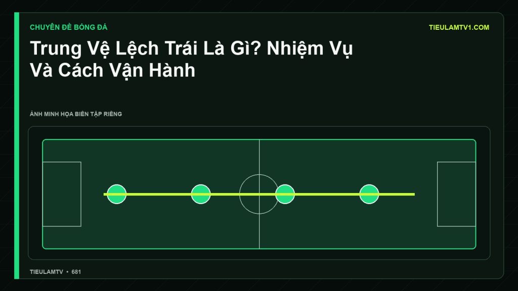 Minh họa Trung Vệ Lệch Trái Là Gì? Nhiệm Vụ Và Cách Vận Hành - Tiểu Lâm TV