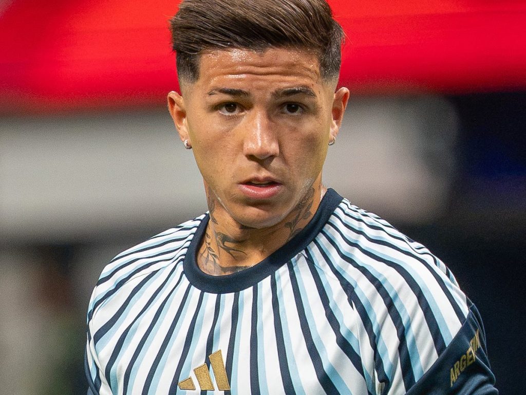 Chân dung Enzo Fernandez trong màu áo Argentina tại World Cup 2026