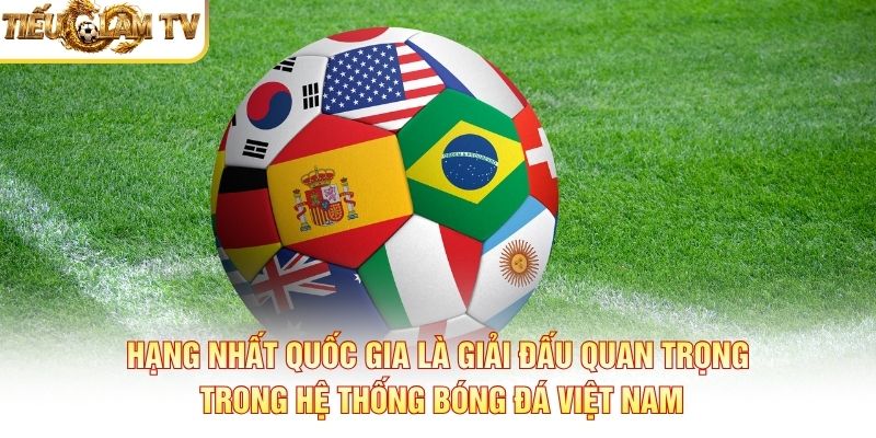 Hạng Nhất Quốc Gia là giải đấu quan trọng trong hệ thống bóng đá Việt Nam