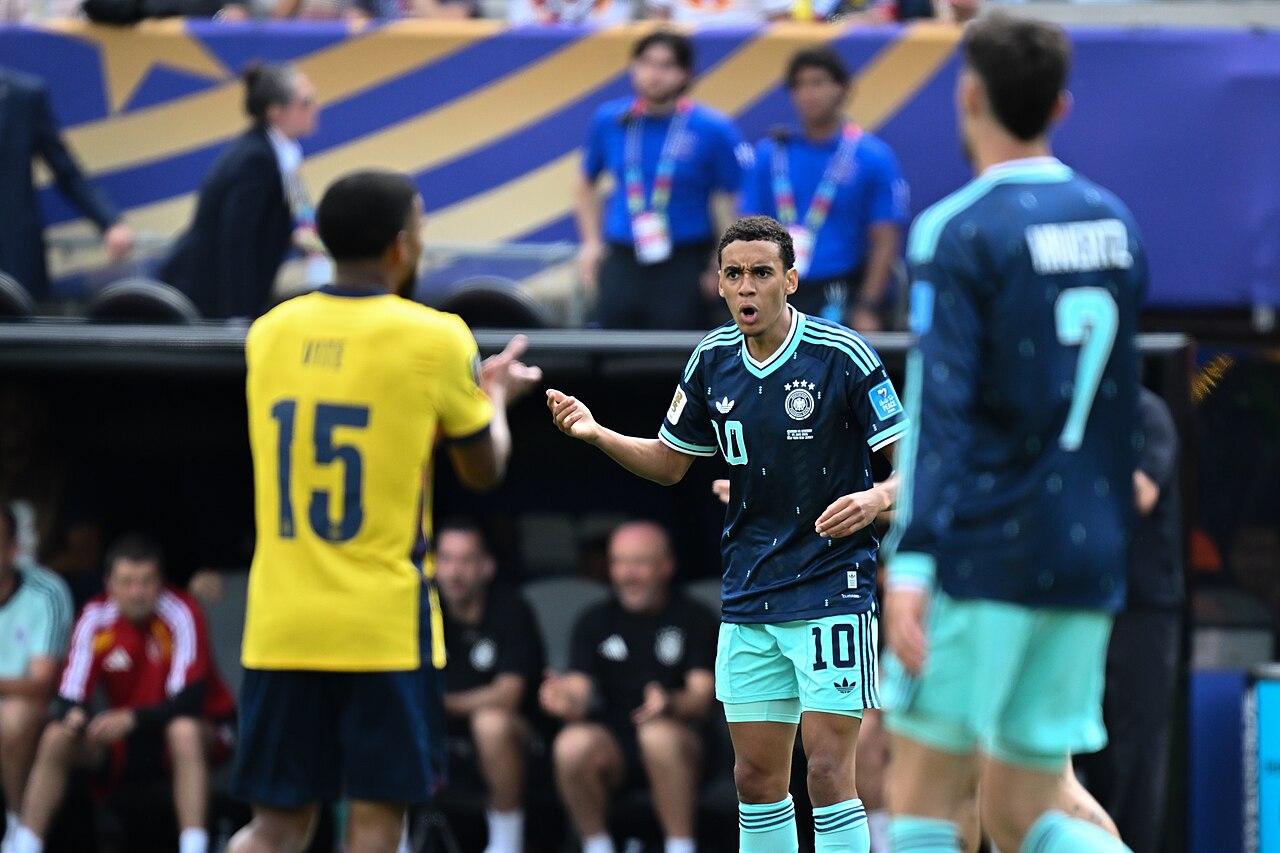Jamal Musiala xử lý bóng tại World Cup 2026 Jamal Musiala xử lý bóng tại World Cup 2026