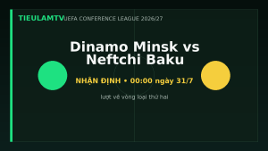 Nhận định Dinamo Minsk vs Neftchi Baku - TieulamTV