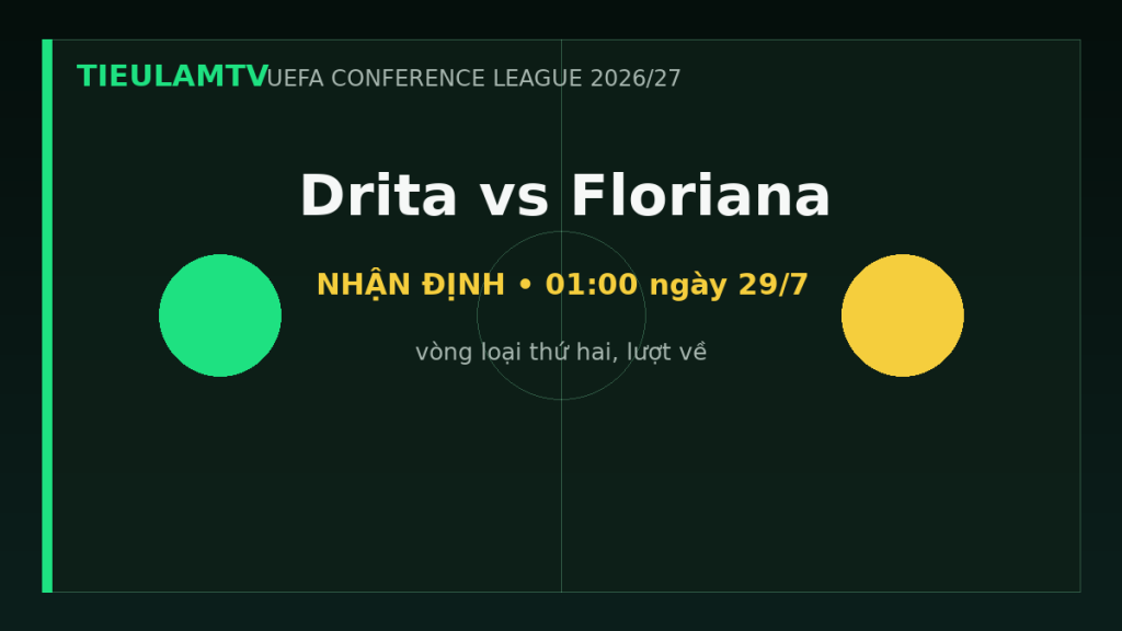 Nhận định Drita vs Floriana - TieulamTV