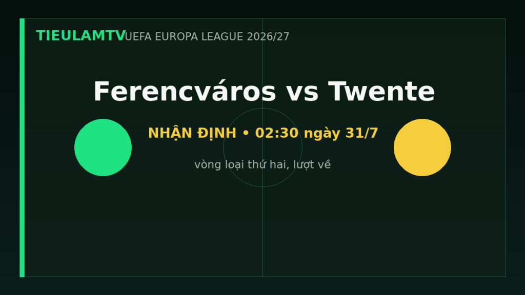 Nhận định Ferencváros vs Twente - TieulamTV