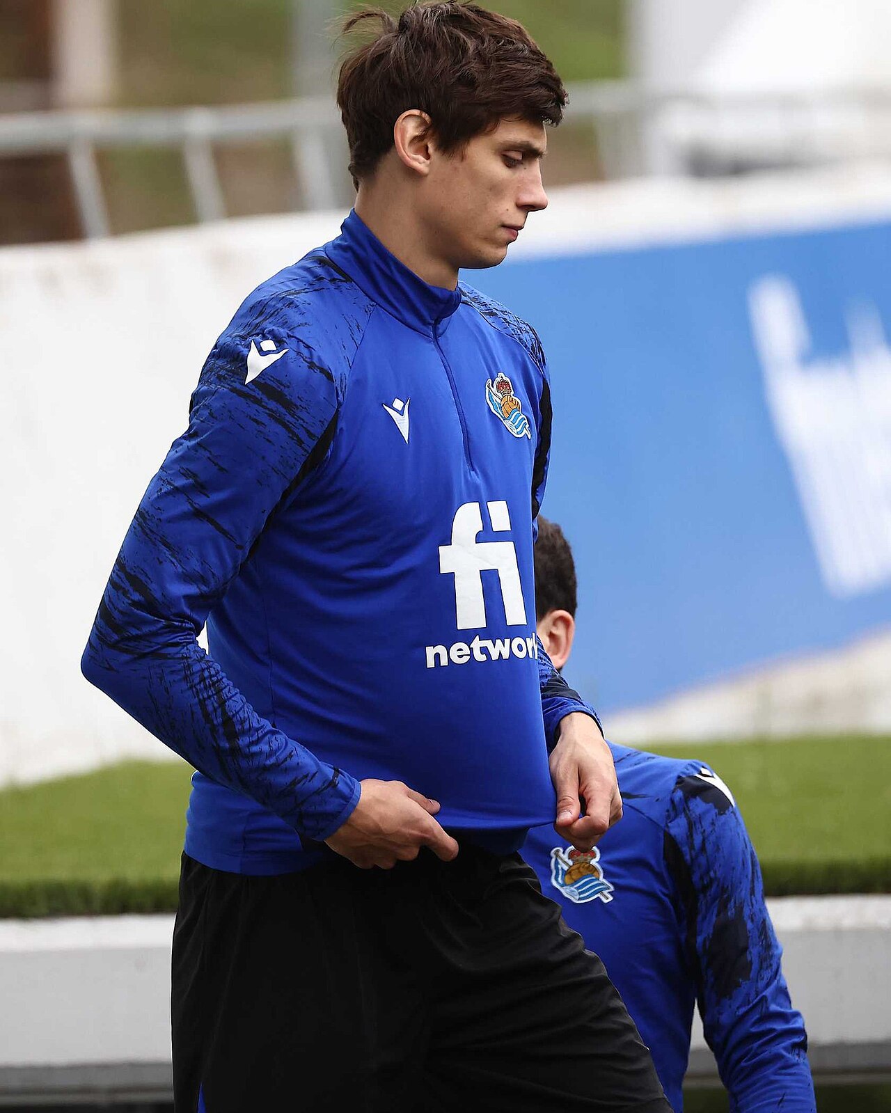 Robin Le Normand thời còn thi đấu cho Real Sociedad Robin Le Normand khoác áo Real Sociedad
