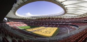 Toàn cảnh sân Metropolitano sân nhà Atlético Madrid