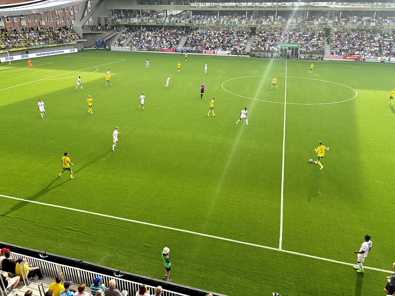 Các cầu thủ thi đấu tại Finnish Veikkausliiga