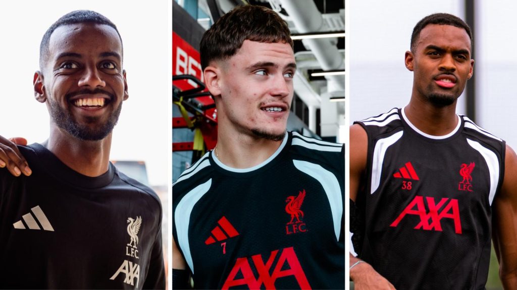 Isak Wirtz và Gravenberch trở lại tập luyện cùng Liverpool tại Chicago