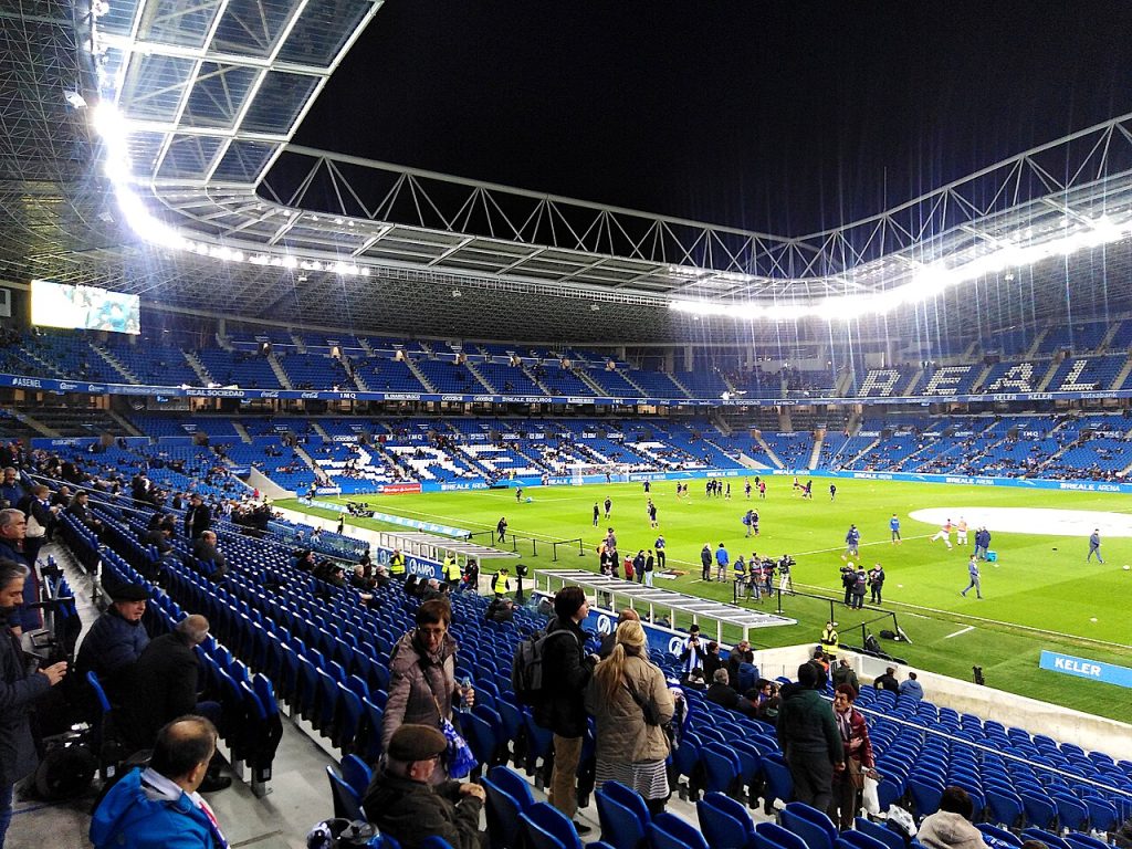 Toàn cảnh Reale Arena, sân nhà của Real Sociedad