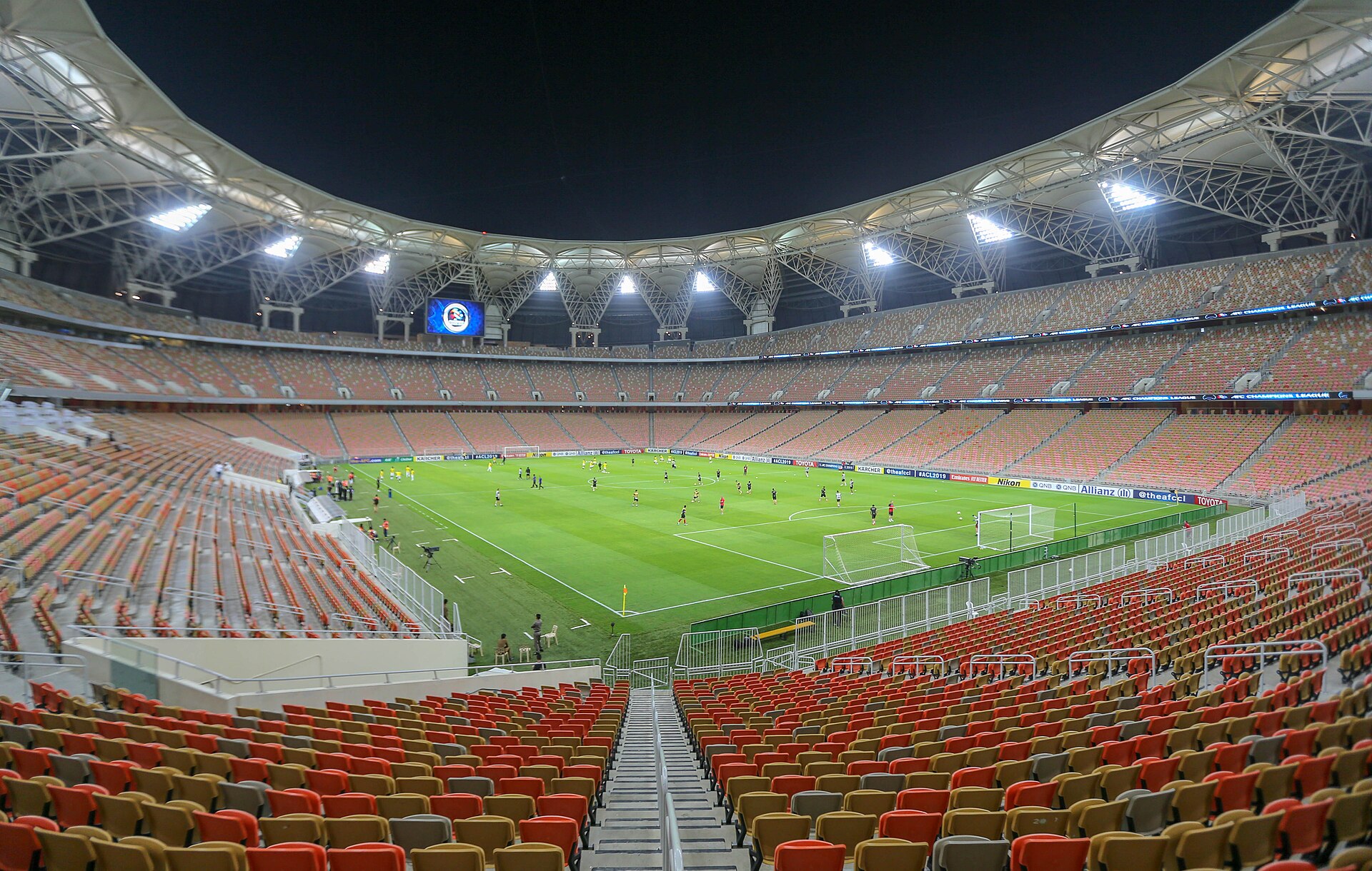 Khán đài King Abdullah Sports City tại Saudi Arabia