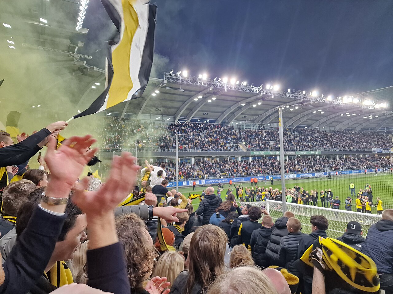 Lễ ăn mừng danh hiệu Allsvenskan 2022 của BK Häcken