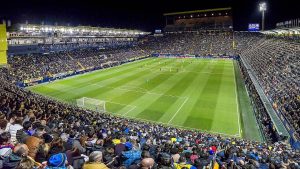 Toàn cảnh Estadio de la Cerámica, sân nhà của Villarreal CF