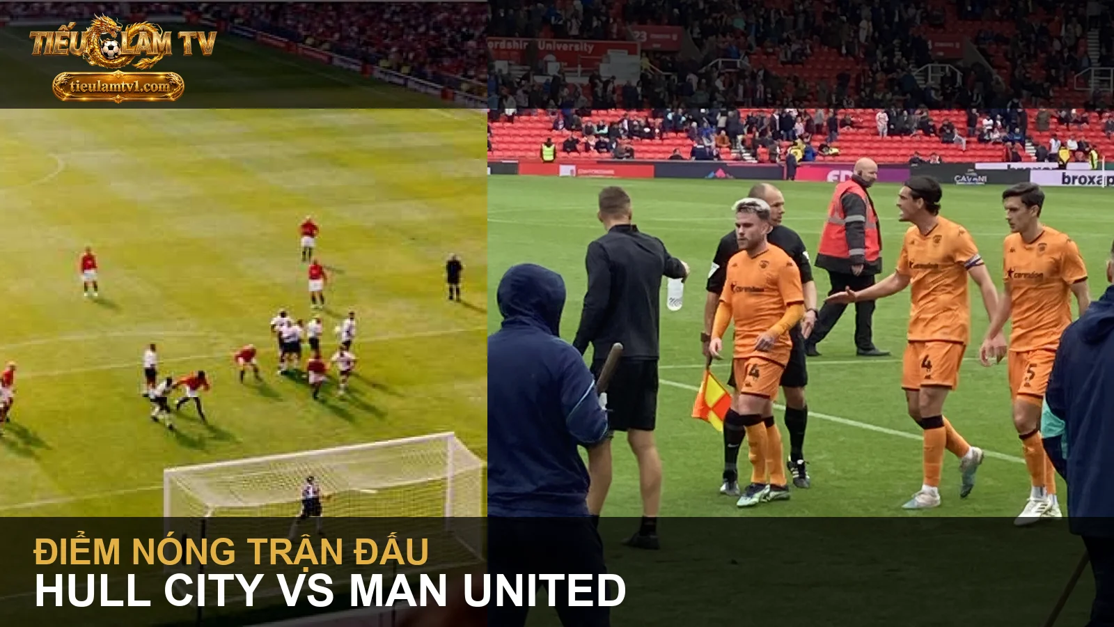 Hull City và Manchester United trong ảnh thi đấu tư liệu - ảnh trong bài