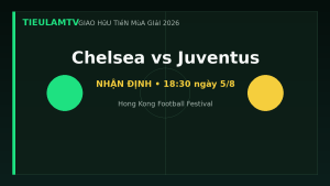 Nhận định Chelsea vs Juventus - TieulamTV