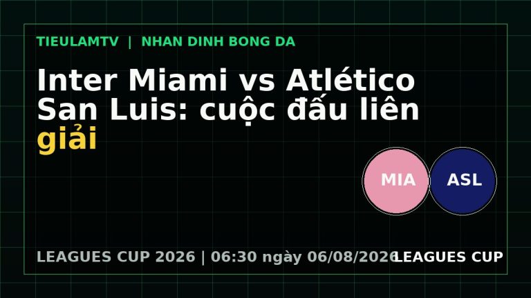 nhận định Inter Miami vs Atlético de San Luis - đồ họa trước trận