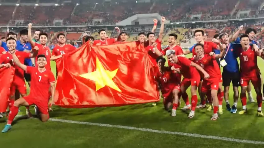 Tuyển Việt Nam ăn mừng chức vô địch ASEAN Championship