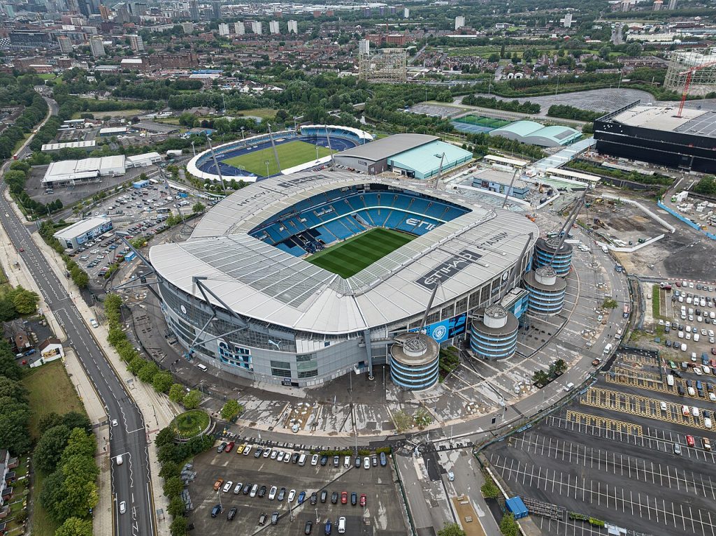 Toàn cảnh Etihad Stadium của Manchester City