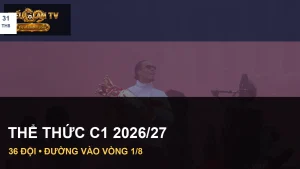Ảnh đội bóng châu Âu liên quan đến thể thức c1 2026/27