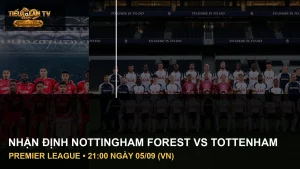 Cầu thủ Nottingham Forest và Tottenham Hotspur trong ảnh tư liệu trước trận