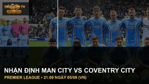 Cầu thủ Manchester City và Coventry City trong ảnh tư liệu trước trận