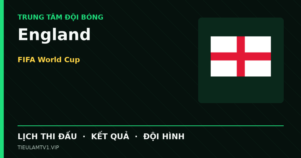 Đồ họa bóng đá England tại FIFA World Cup