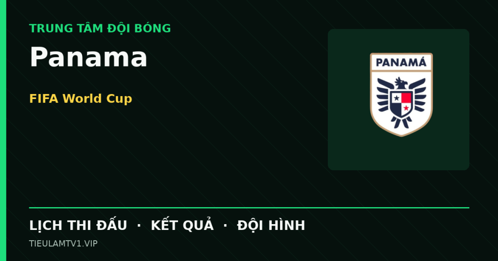 Đồ họa bóng đá Panama tại FIFA World Cup