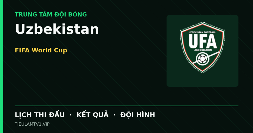 Đồ họa bóng đá Uzbekistan tại FIFA World Cup